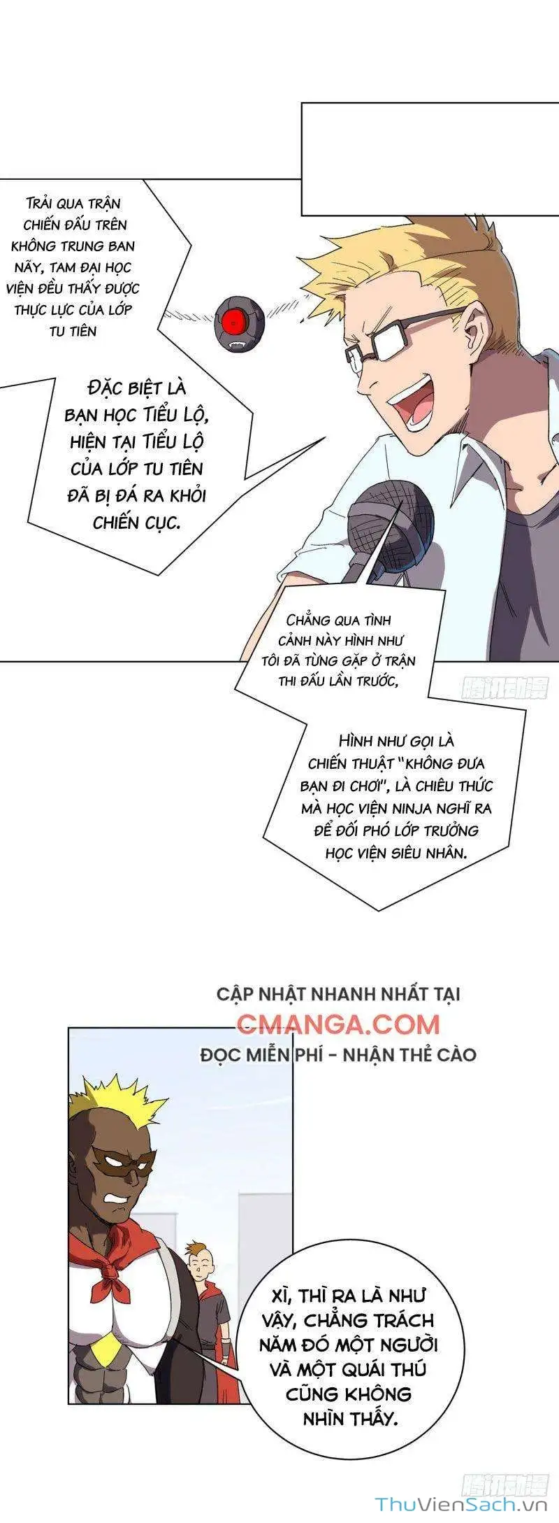 Truyện Tranh Tu Tiên Giả Đại Chiến Siêu Năng Lực trang 3