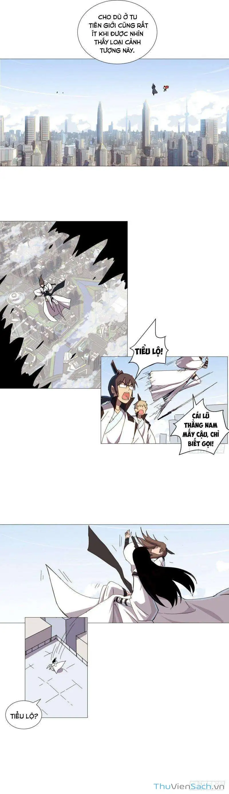 Truyện Tranh Tu Tiên Giả Đại Chiến Siêu Năng Lực trang 3