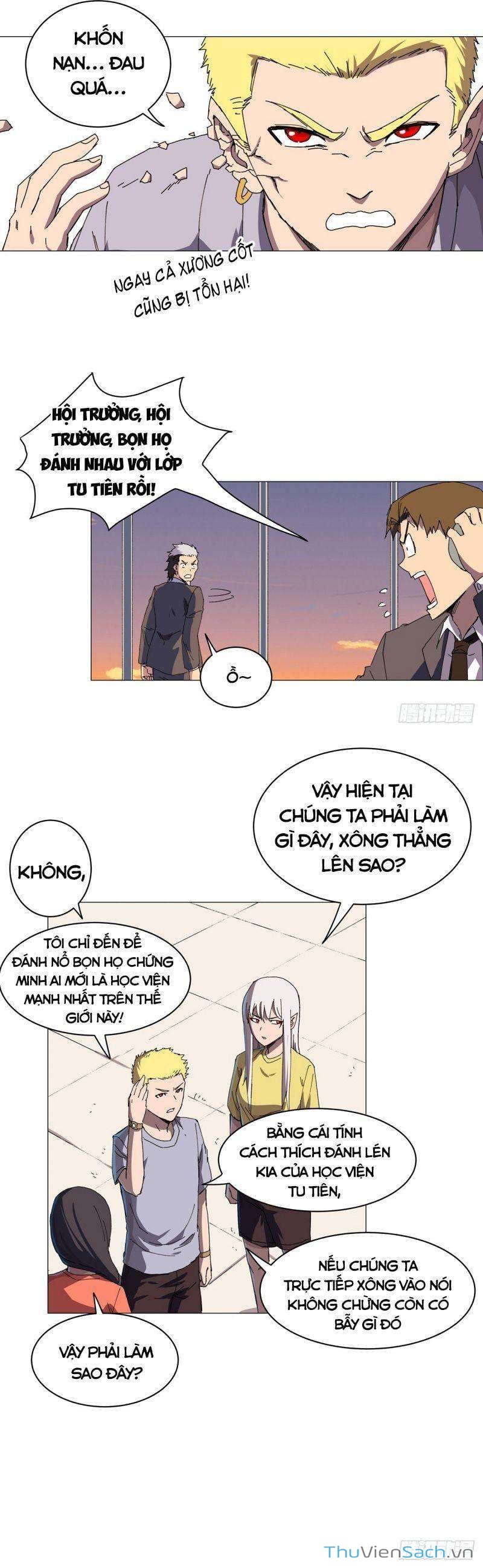 Truyện Tranh Tu Tiên Giả Đại Chiến Siêu Năng Lực trang 3