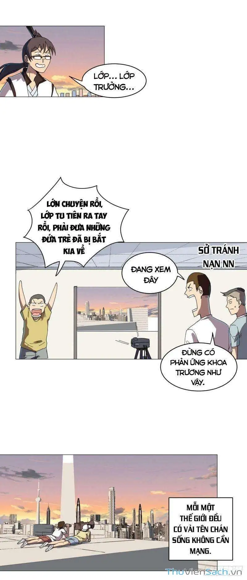 Truyện Tranh Tu Tiên Giả Đại Chiến Siêu Năng Lực trang 3