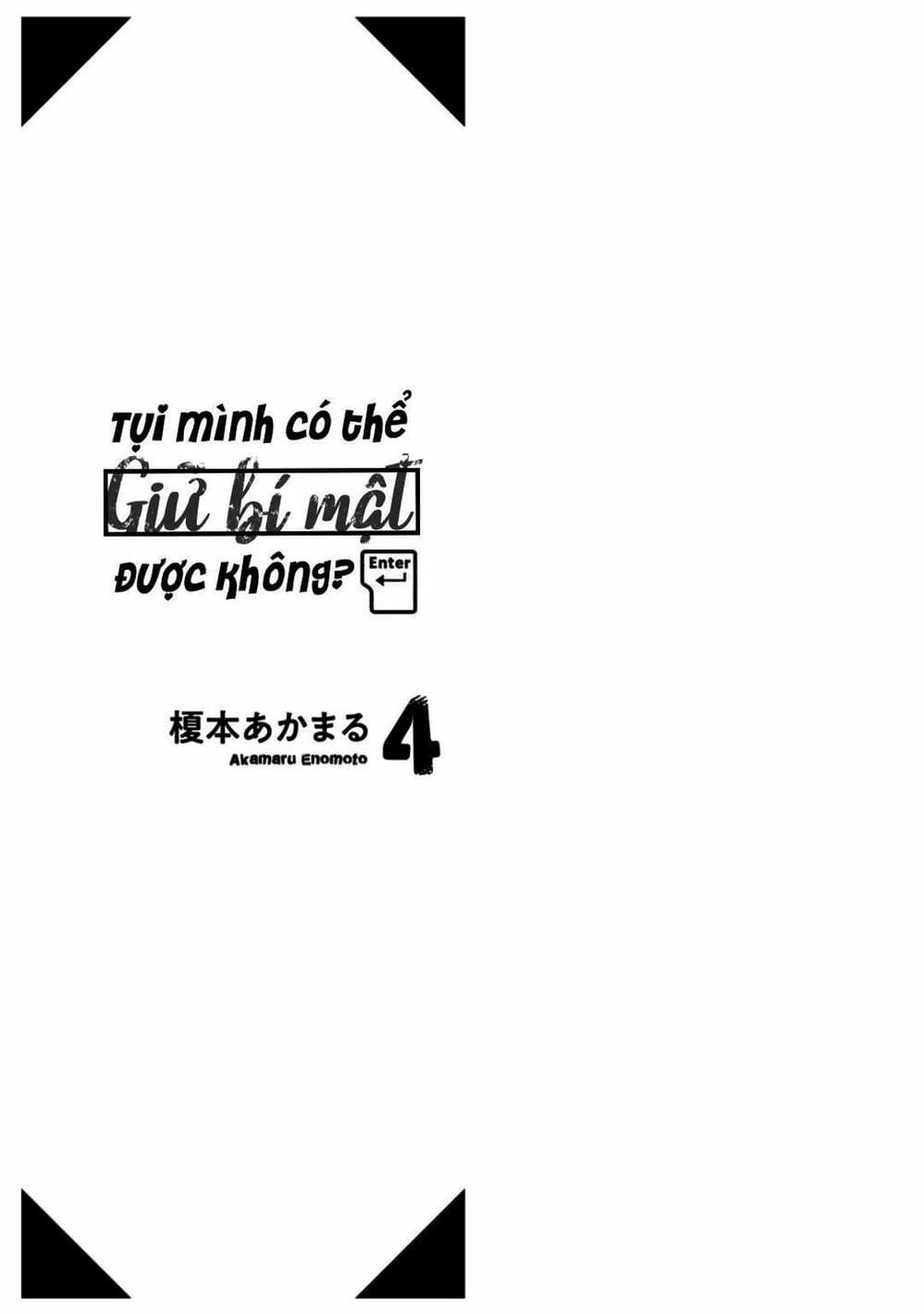 Truyện Tranh Tụi Mình Có Thể Giữ Bí Mật Được Không - Can You Keep A Secret? trang 4