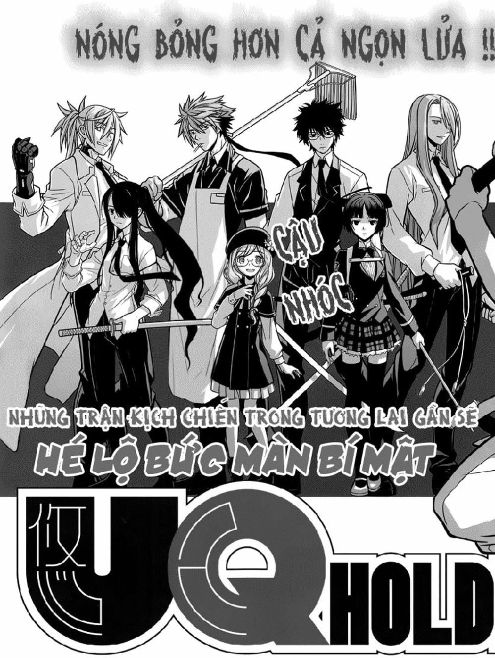 Truyện Tranh Lựa Chọn Phân Kỳ - Uq Holder! trang 9
