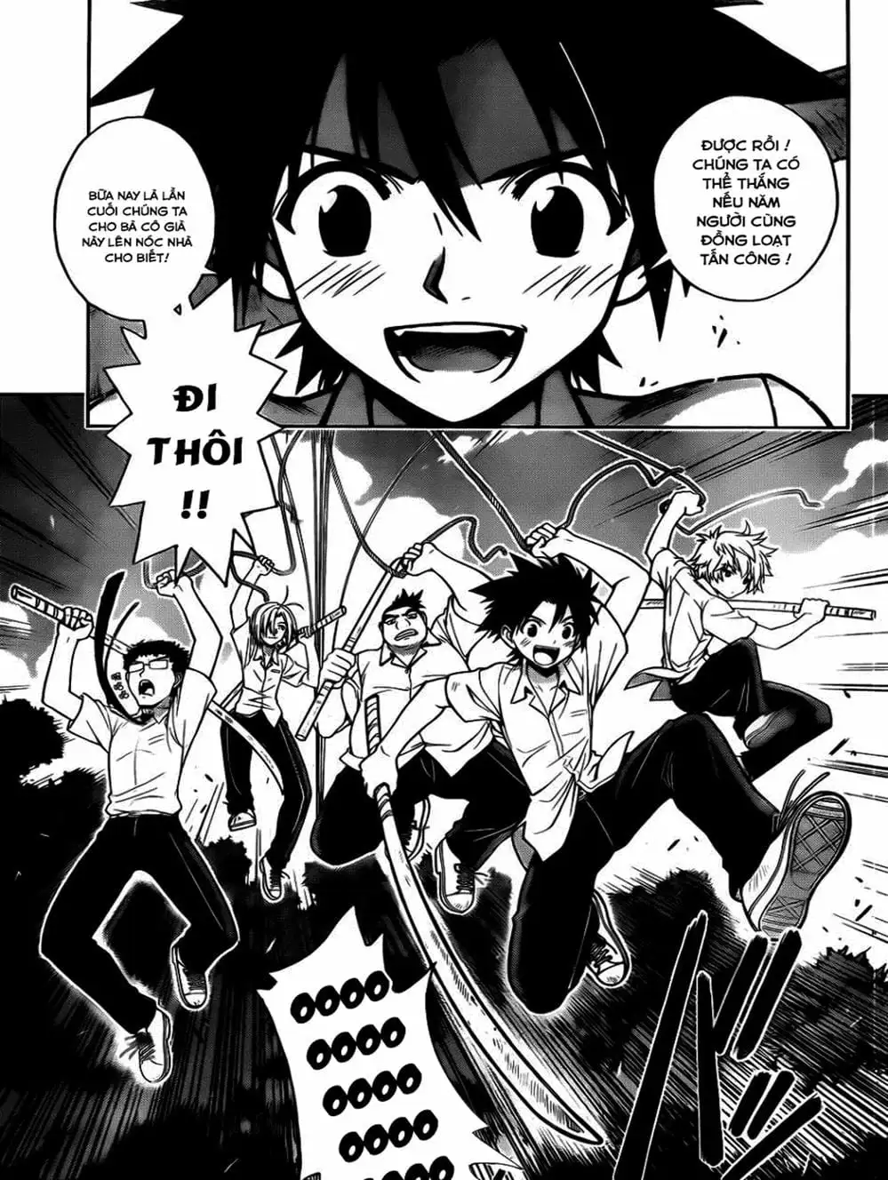 Truyện Tranh Lựa Chọn Phân Kỳ - Uq Holder! trang 9