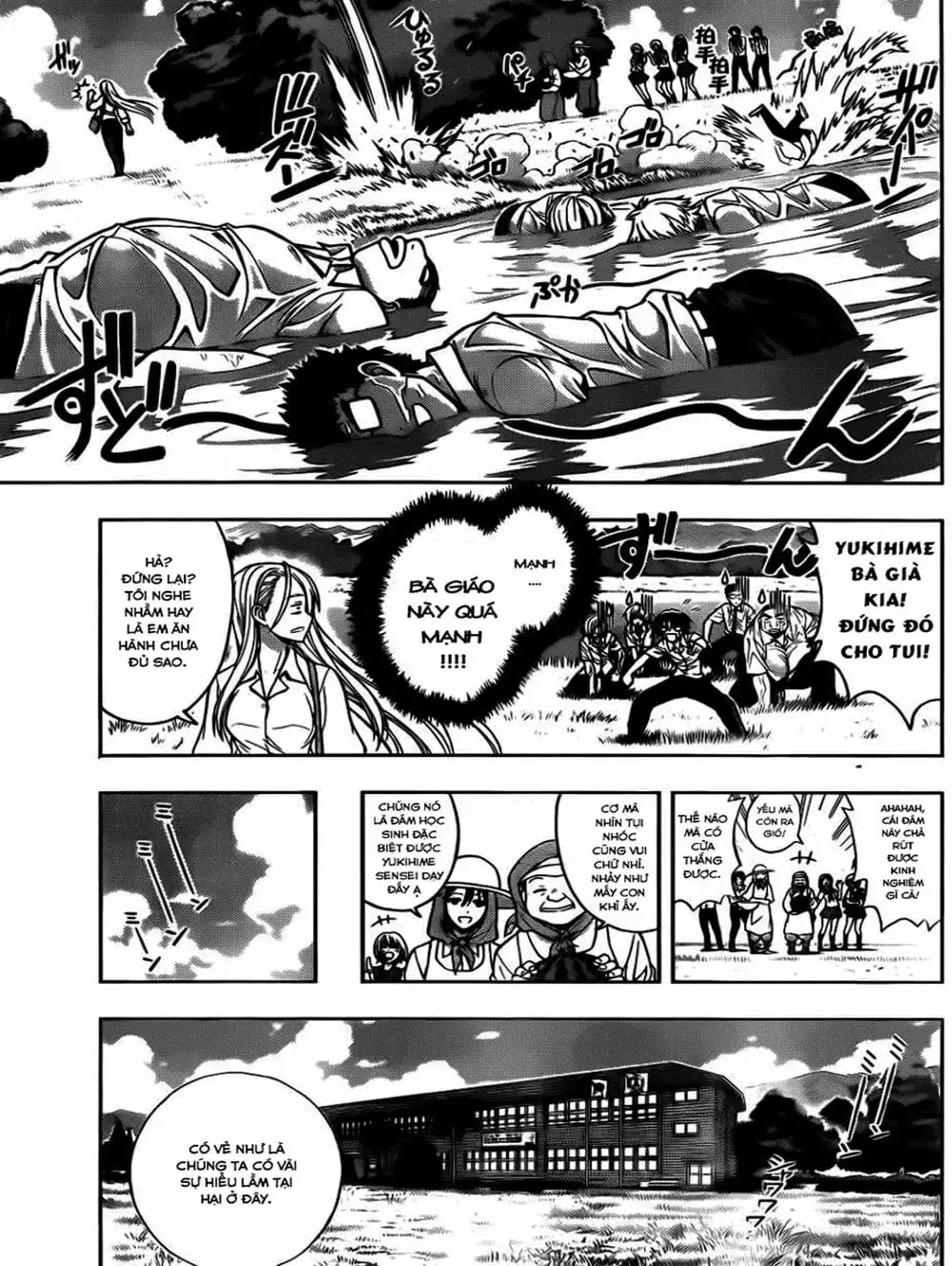 Truyện Tranh Lựa Chọn Phân Kỳ - Uq Holder! trang 9