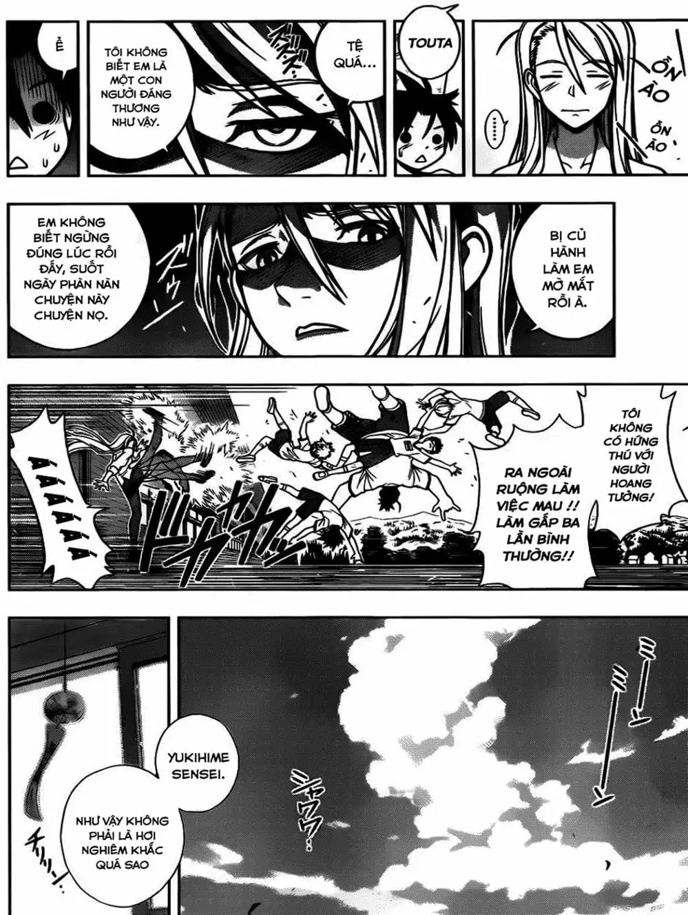 Truyện Tranh Lựa Chọn Phân Kỳ - Uq Holder! trang 9