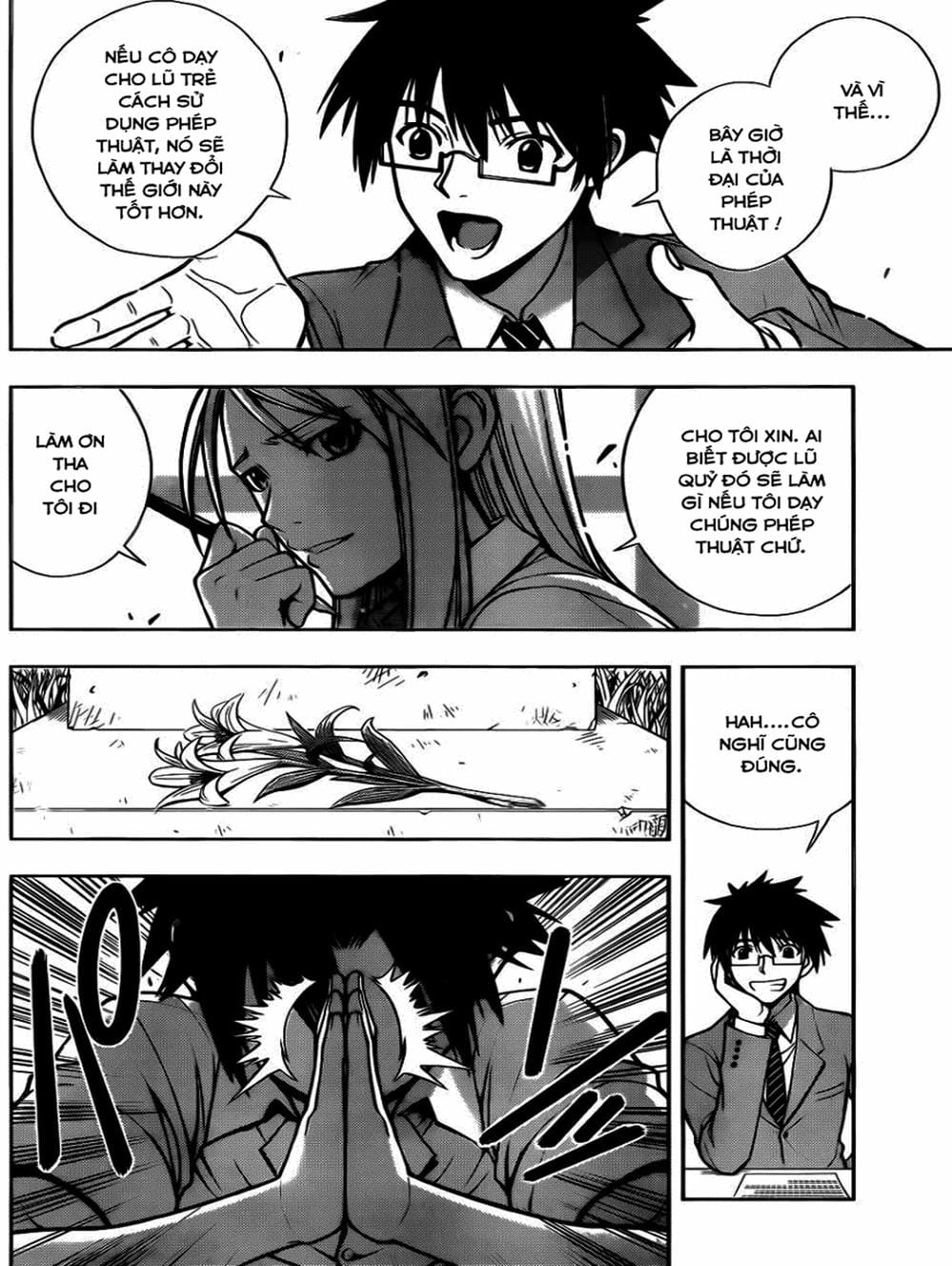 Truyện Tranh Lựa Chọn Phân Kỳ - Uq Holder! trang 9