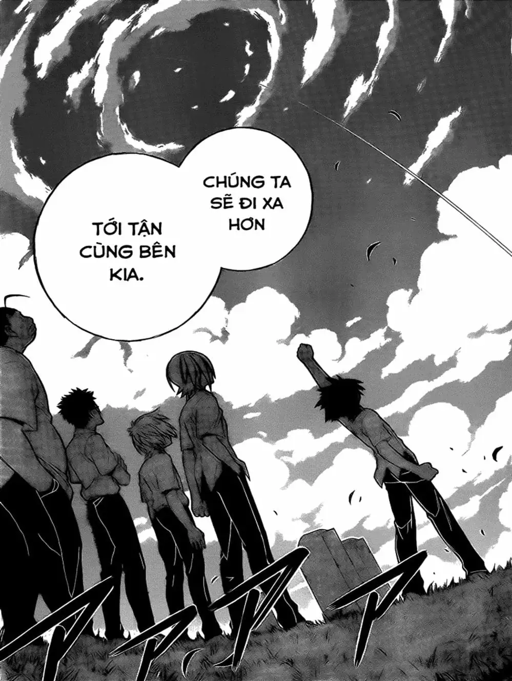 Truyện Tranh Lựa Chọn Phân Kỳ - Uq Holder! trang 9