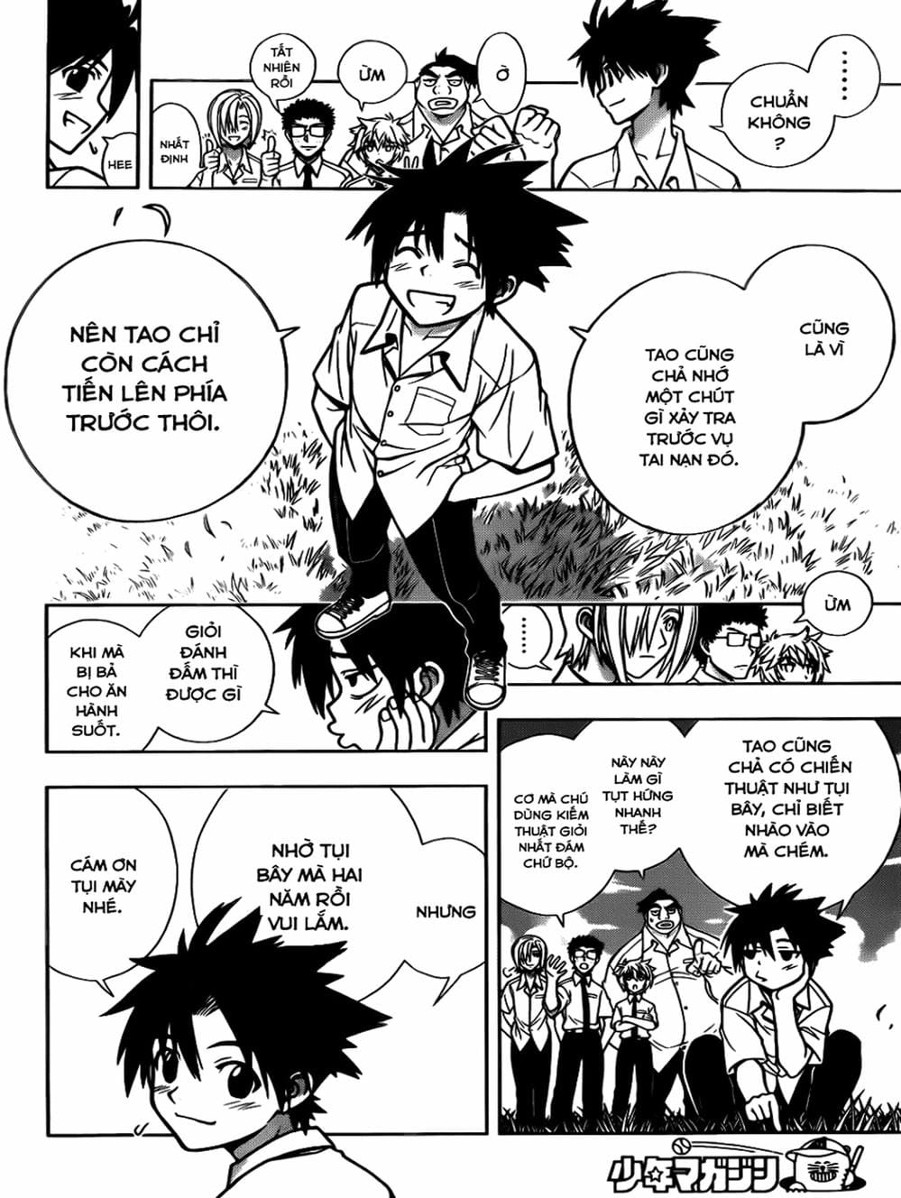 Truyện Tranh Lựa Chọn Phân Kỳ - Uq Holder! trang 9