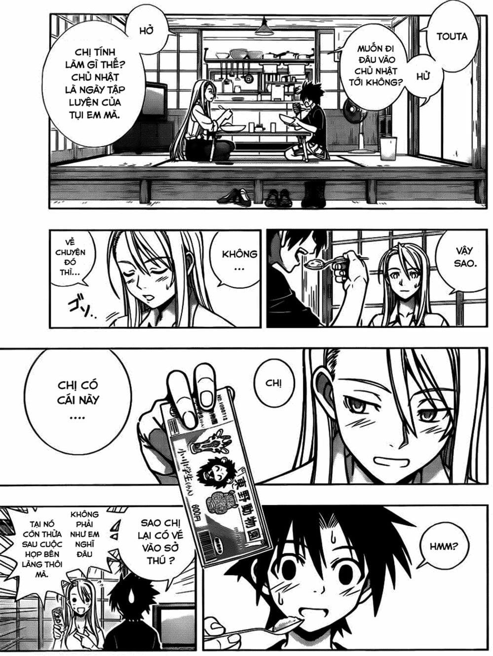 Truyện Tranh Lựa Chọn Phân Kỳ - Uq Holder! trang 9
