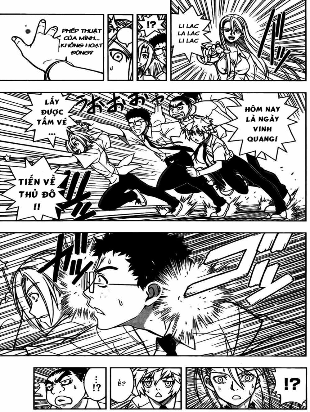 Truyện Tranh Lựa Chọn Phân Kỳ - Uq Holder! trang 9