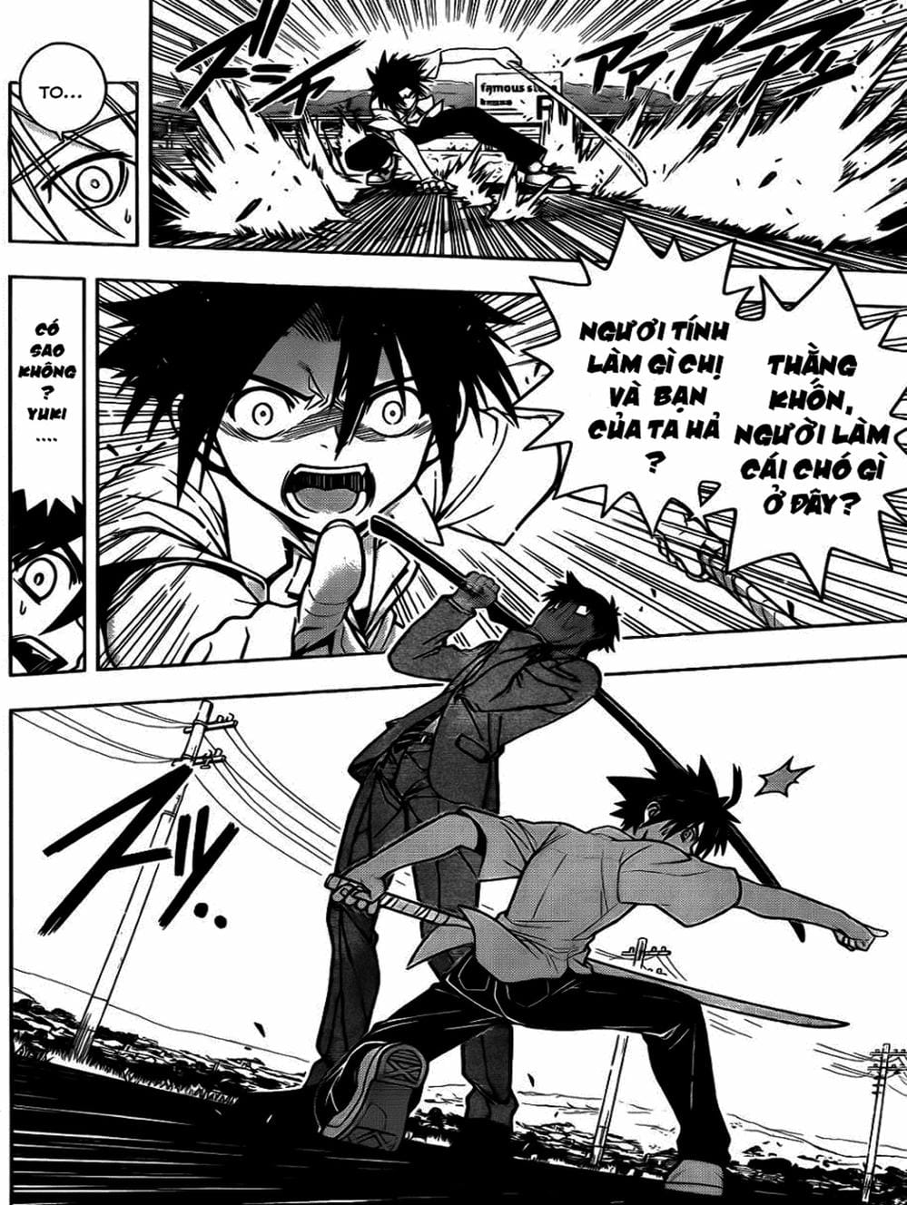 Truyện Tranh Lựa Chọn Phân Kỳ - Uq Holder! trang 9