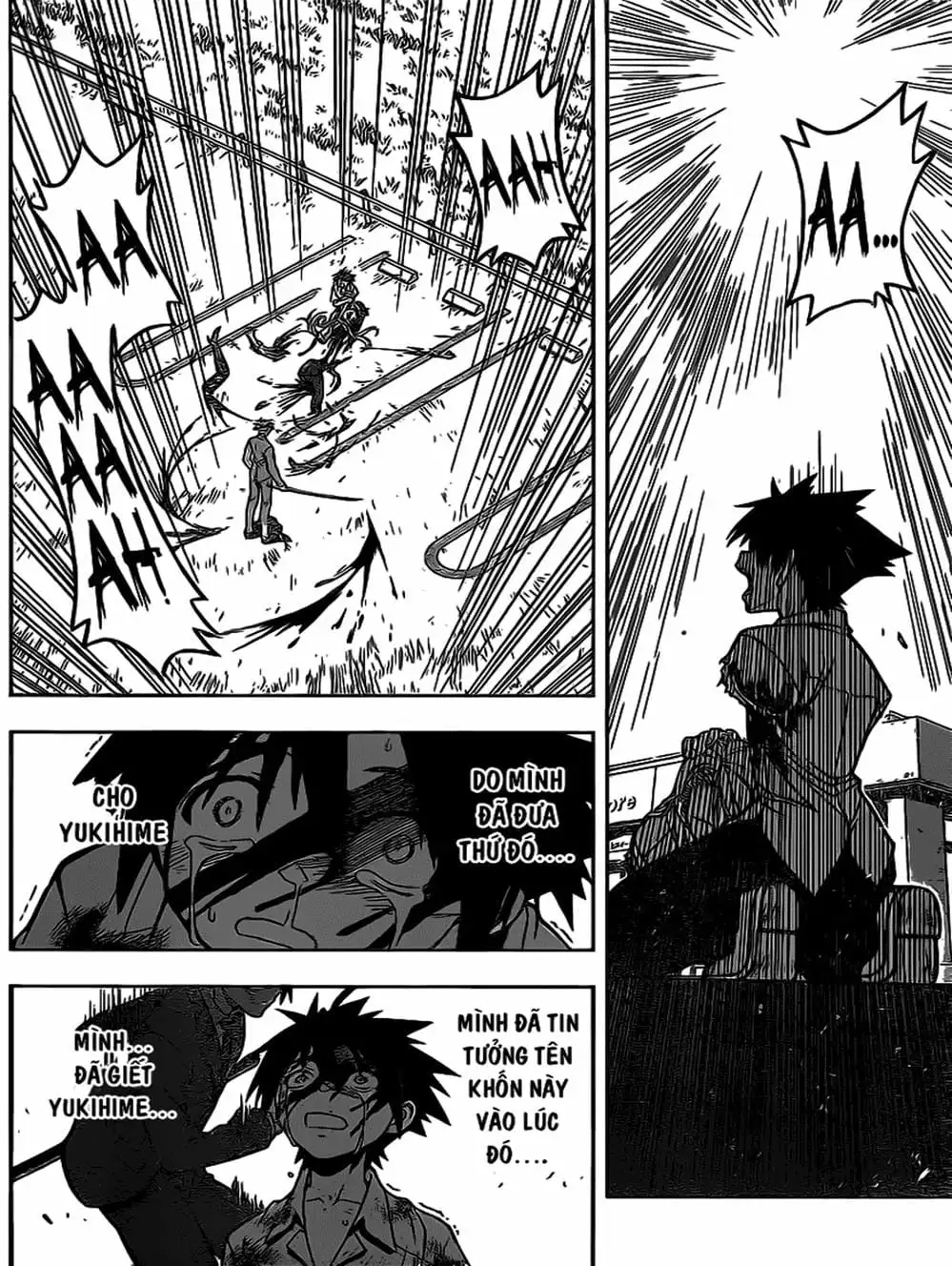 Truyện Tranh Lựa Chọn Phân Kỳ - Uq Holder! trang 9