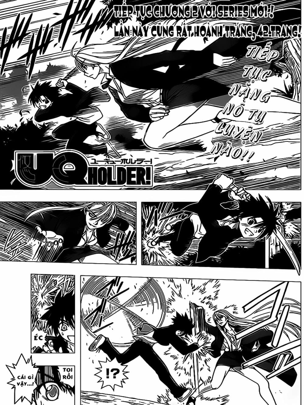 Truyện Tranh Lựa Chọn Phân Kỳ - Uq Holder! trang 9
