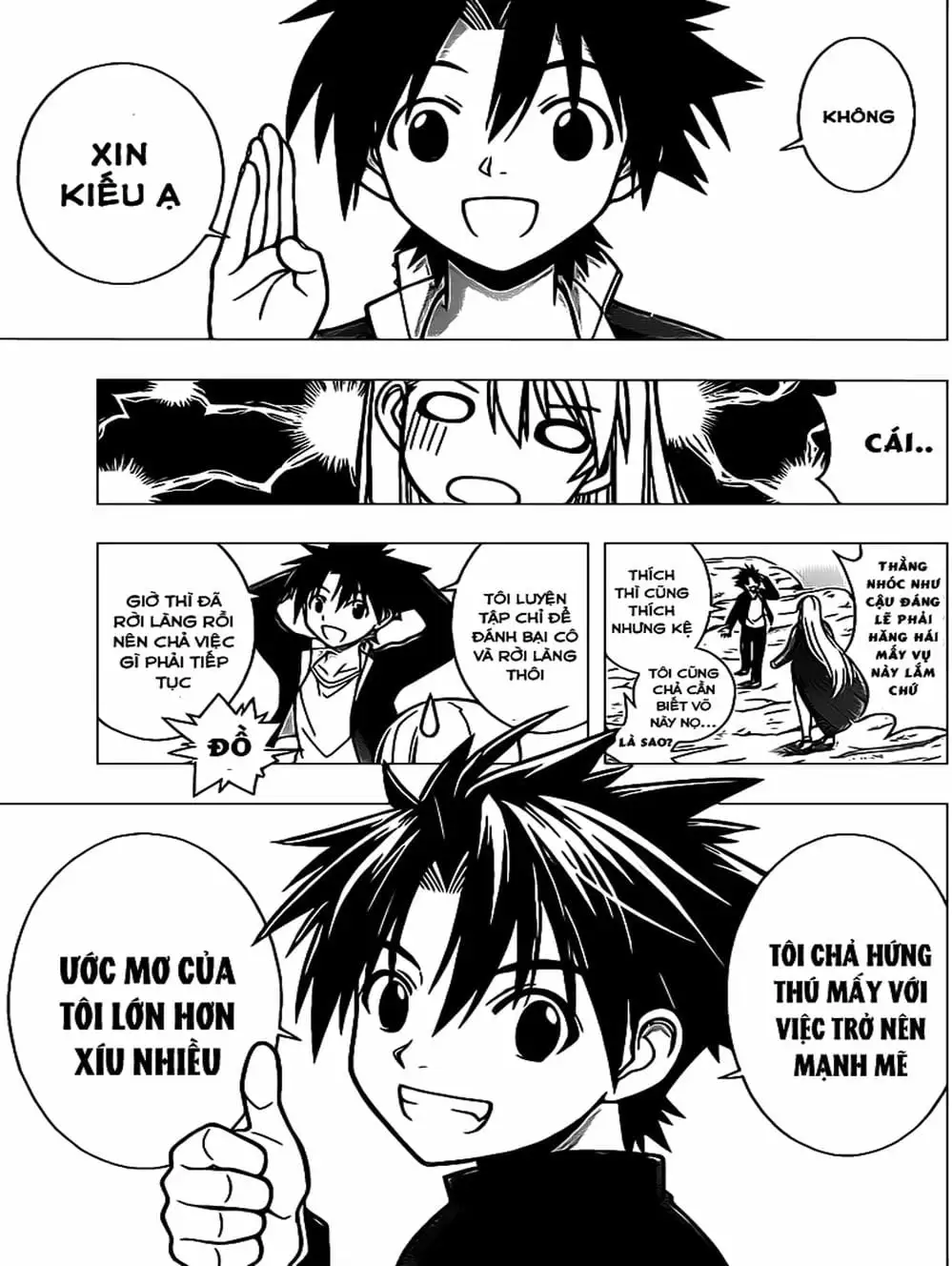 Truyện Tranh Lựa Chọn Phân Kỳ - Uq Holder! trang 9