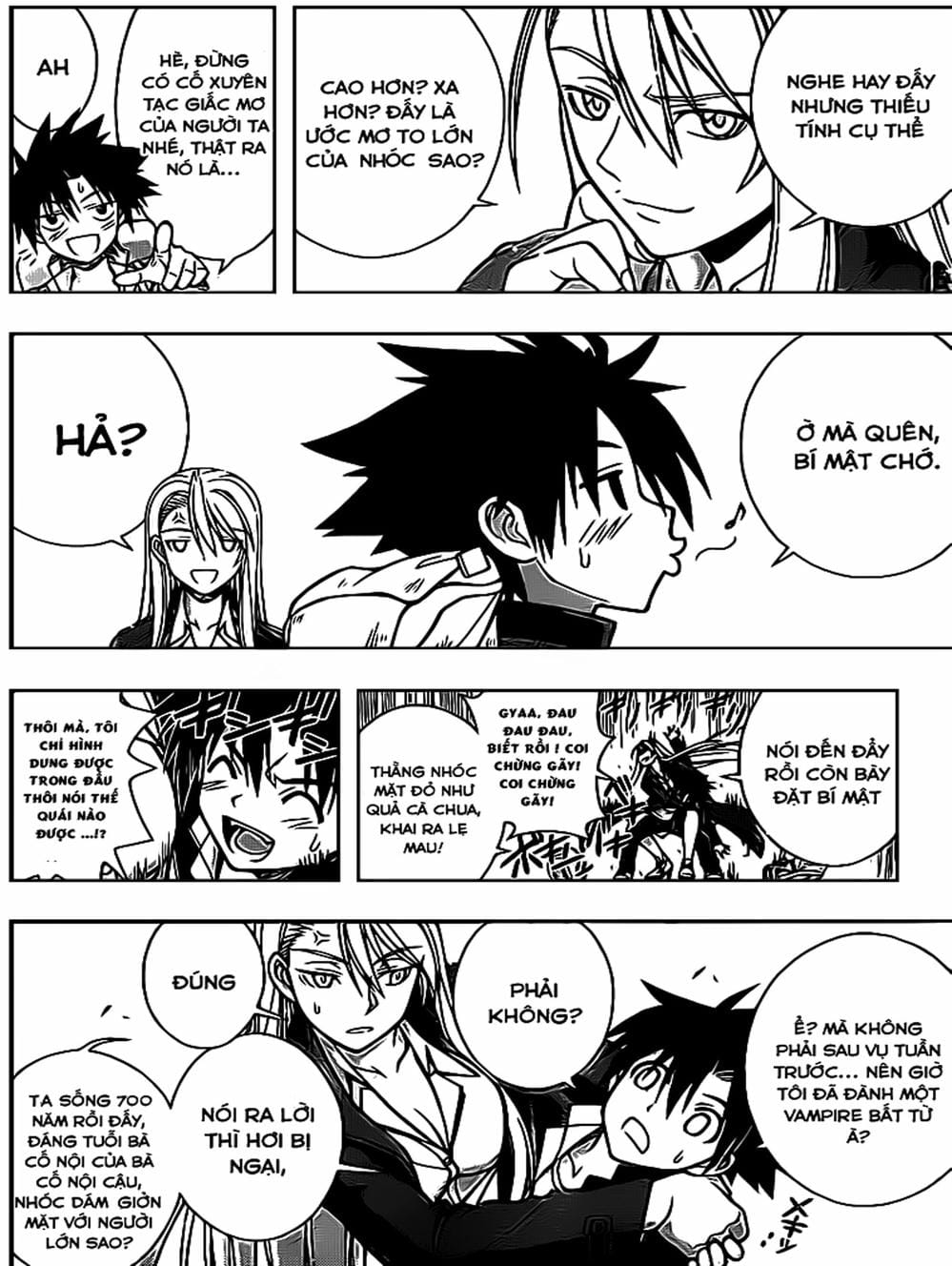 Truyện Tranh Lựa Chọn Phân Kỳ - Uq Holder! trang 9