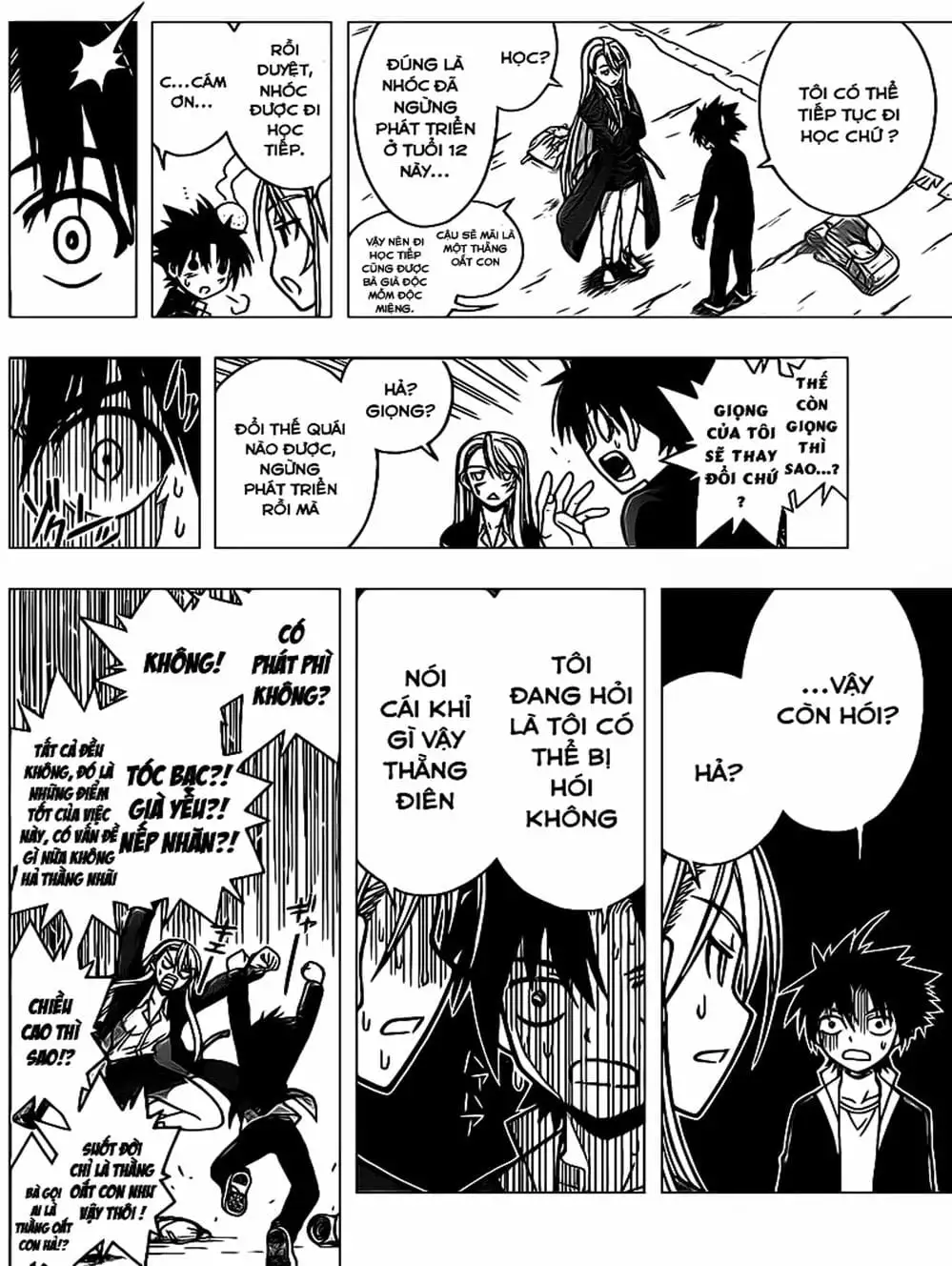 Truyện Tranh Lựa Chọn Phân Kỳ - Uq Holder! trang 9