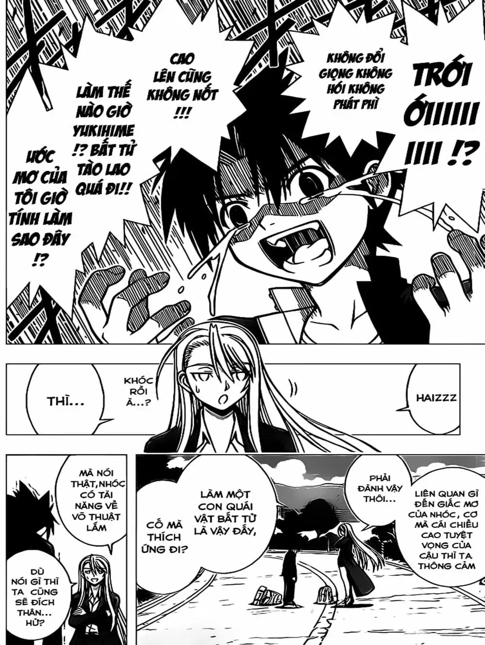 Truyện Tranh Lựa Chọn Phân Kỳ - Uq Holder! trang 9