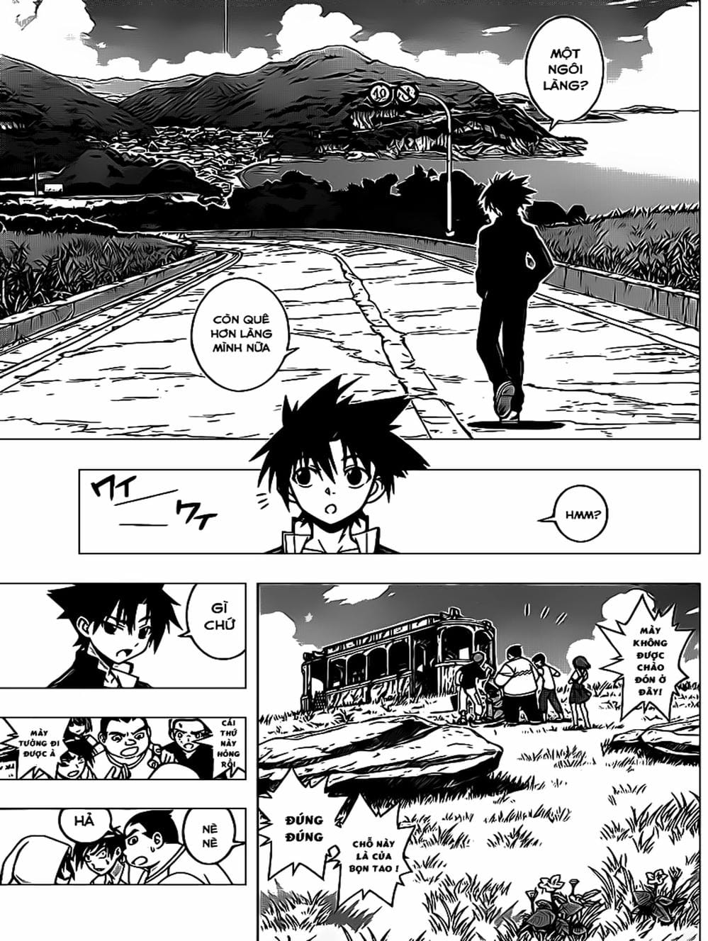 Truyện Tranh Lựa Chọn Phân Kỳ - Uq Holder! trang 9