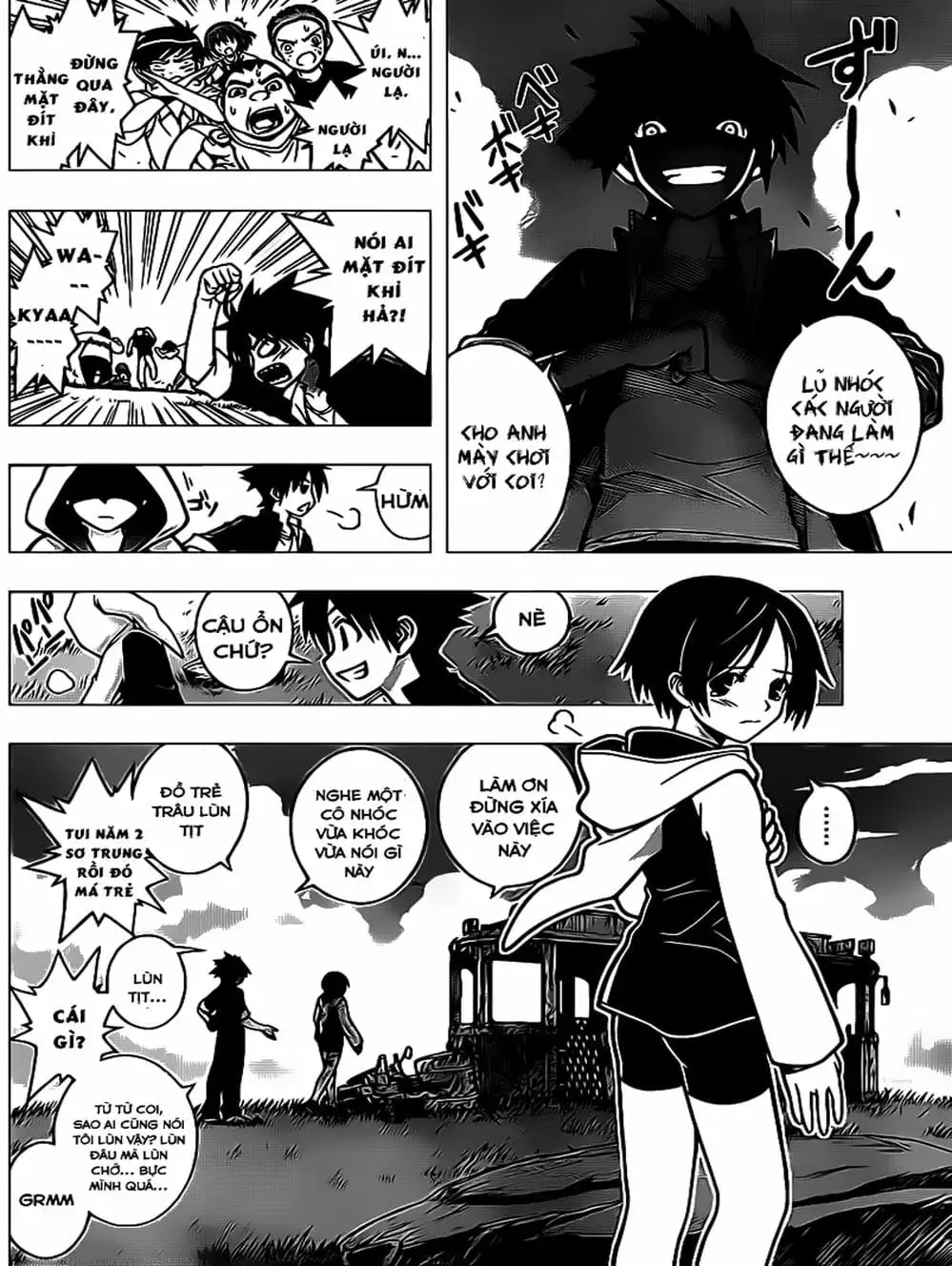 Truyện Tranh Lựa Chọn Phân Kỳ - Uq Holder! trang 9