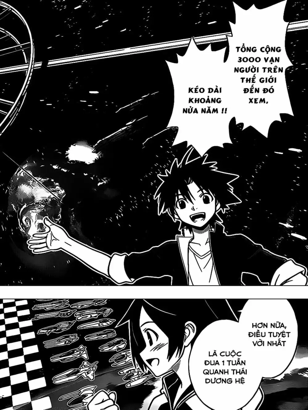 Truyện Tranh Lựa Chọn Phân Kỳ - Uq Holder! trang 9