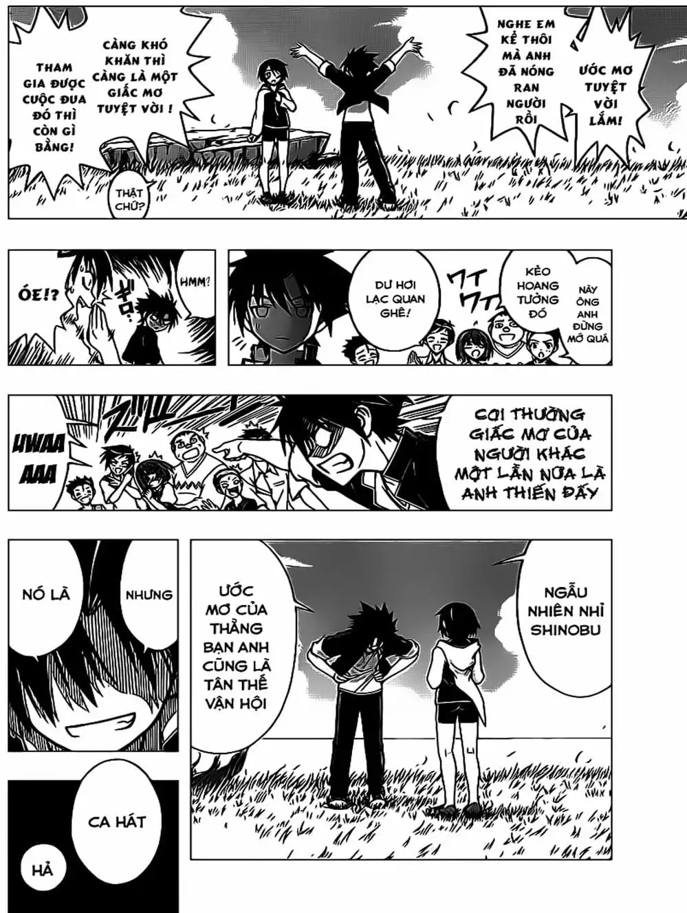 Truyện Tranh Lựa Chọn Phân Kỳ - Uq Holder! trang 9