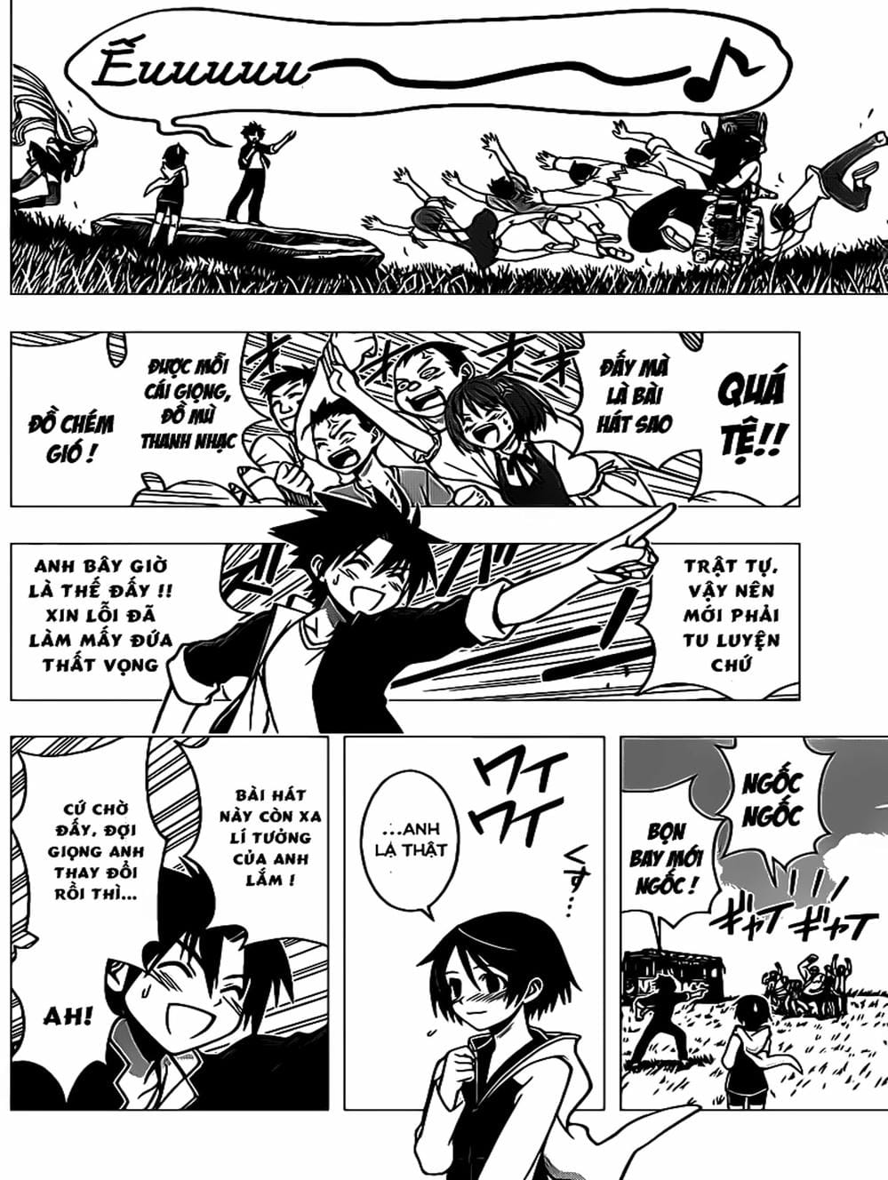 Truyện Tranh Lựa Chọn Phân Kỳ - Uq Holder! trang 9