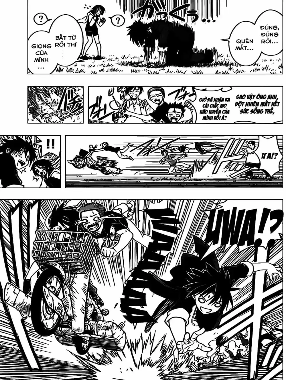 Truyện Tranh Lựa Chọn Phân Kỳ - Uq Holder! trang 9