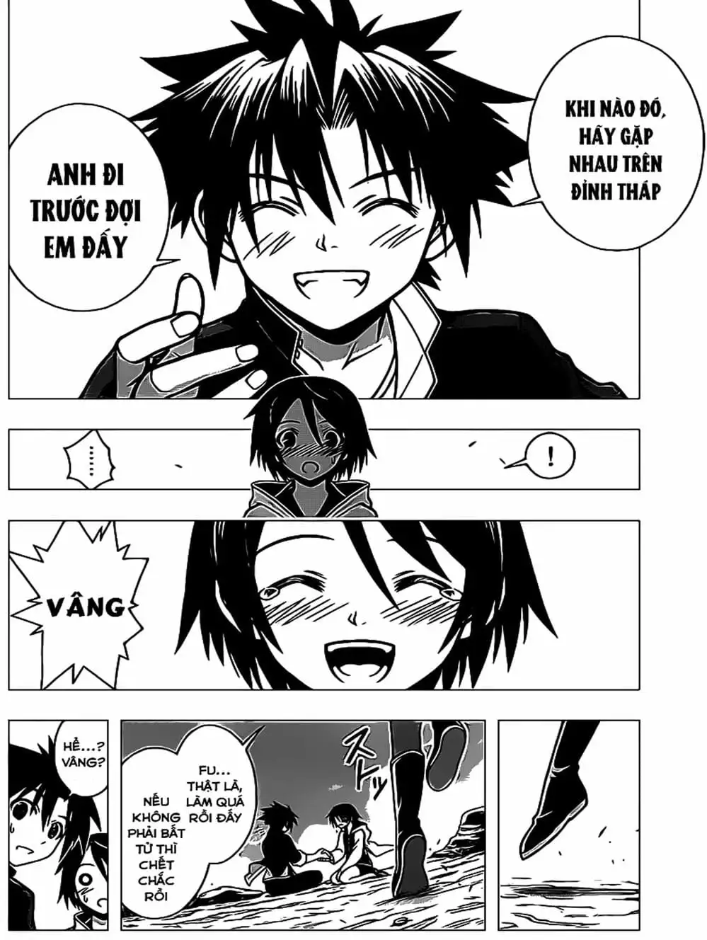 Truyện Tranh Lựa Chọn Phân Kỳ - Uq Holder! trang 9