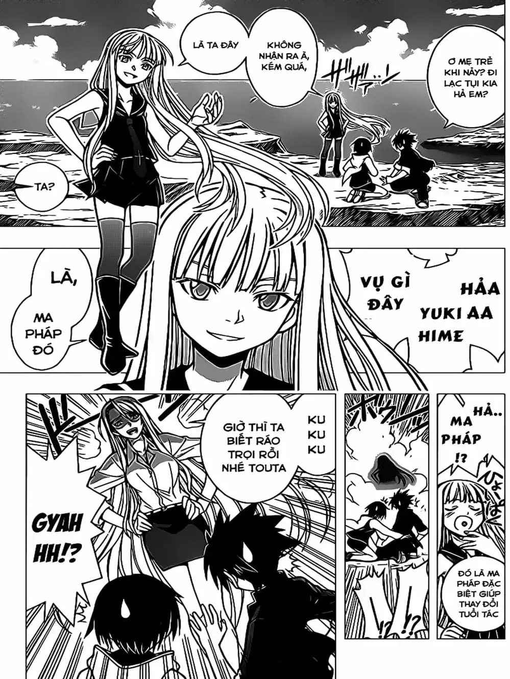 Truyện Tranh Lựa Chọn Phân Kỳ - Uq Holder! trang 9
