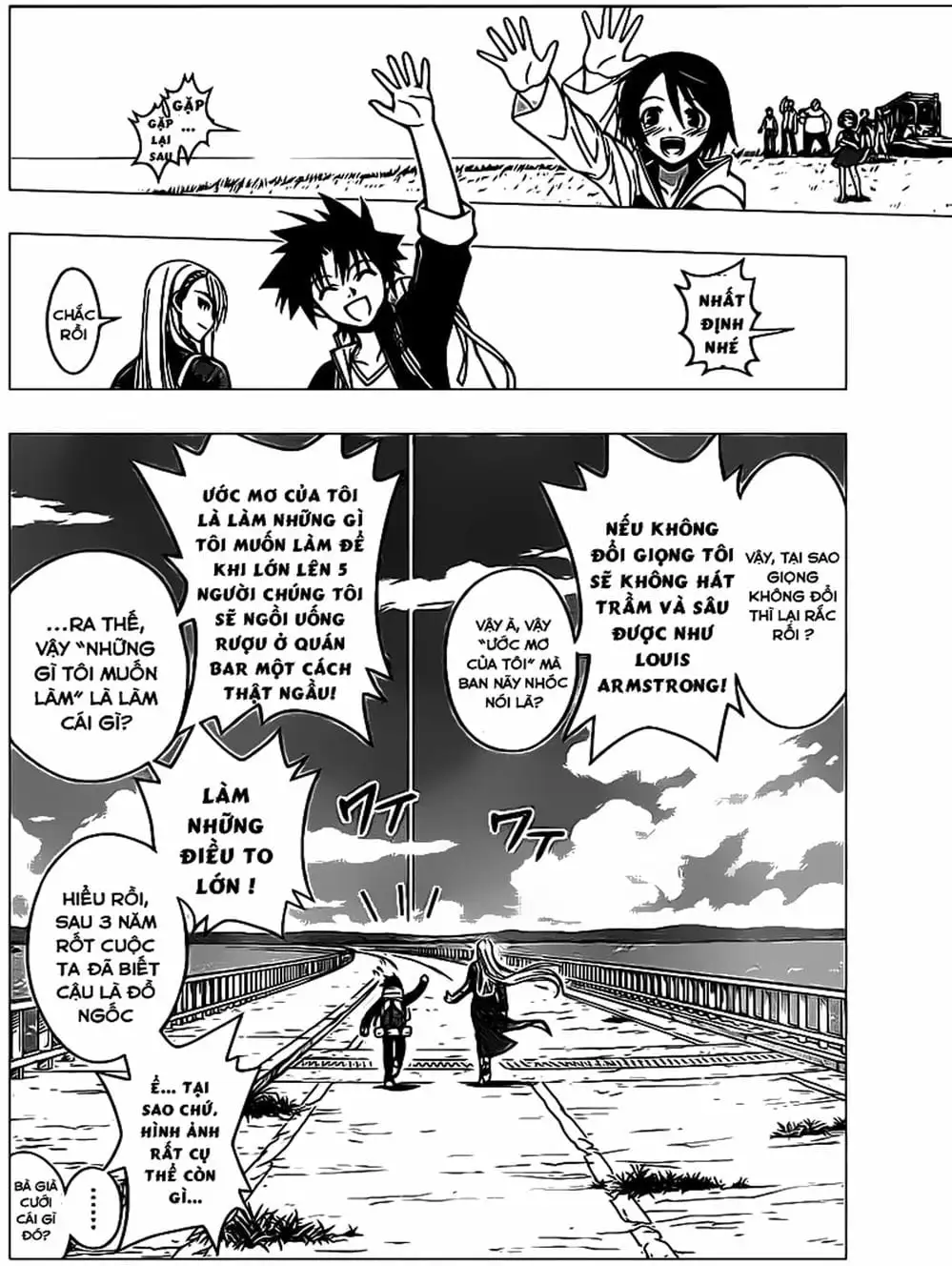 Truyện Tranh Lựa Chọn Phân Kỳ - Uq Holder! trang 9