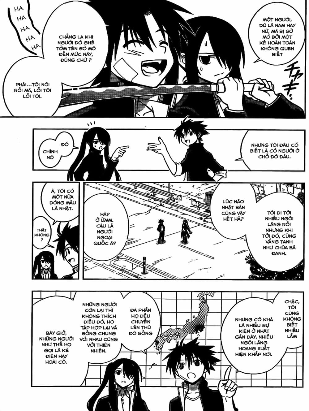 Truyện Tranh Lựa Chọn Phân Kỳ - Uq Holder! trang 9