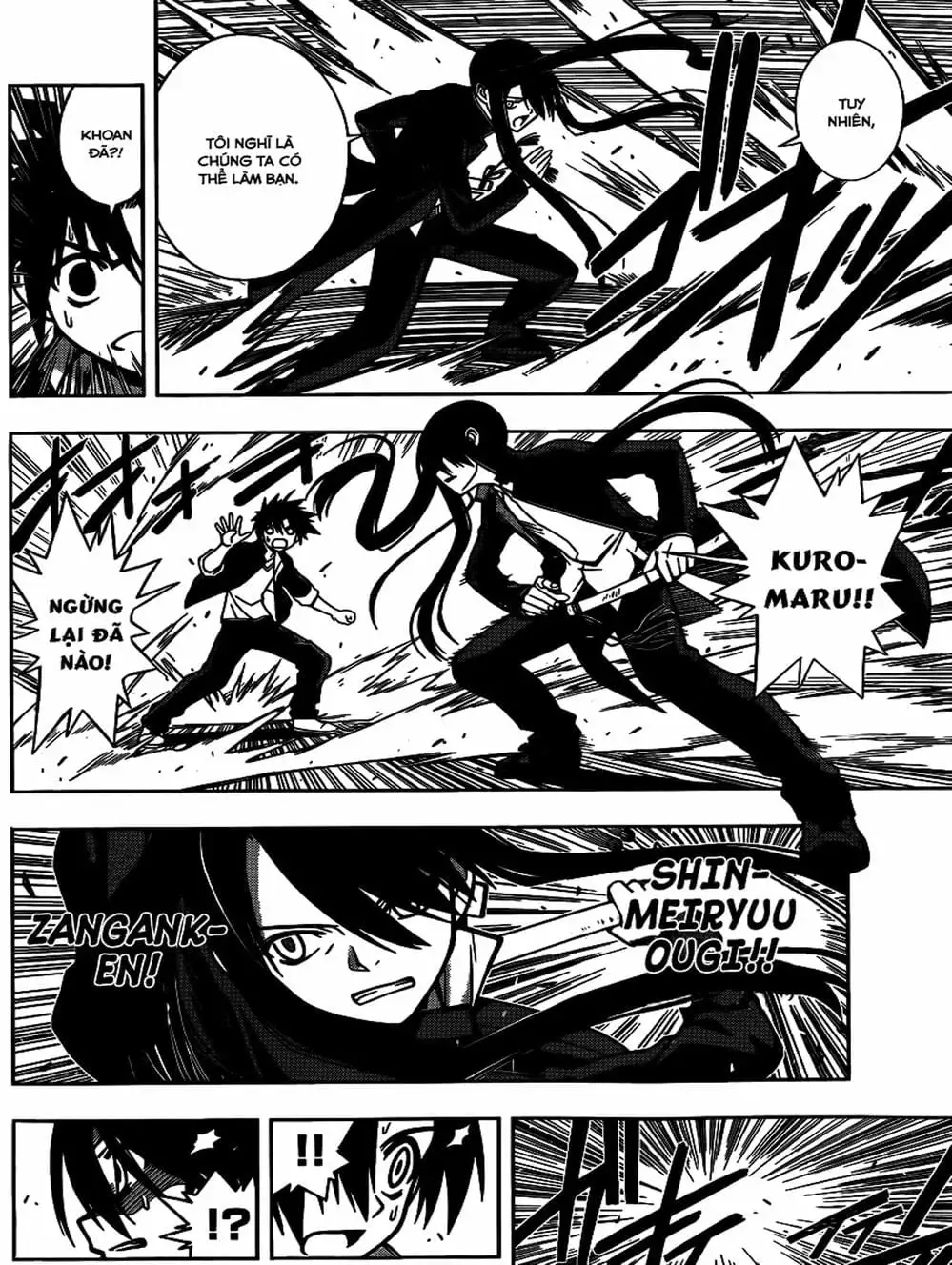 Truyện Tranh Lựa Chọn Phân Kỳ - Uq Holder! trang 9