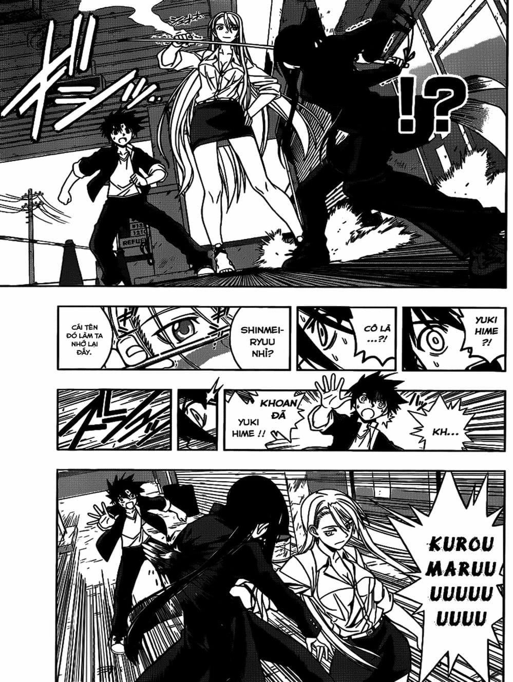 Truyện Tranh Lựa Chọn Phân Kỳ - Uq Holder! trang 9