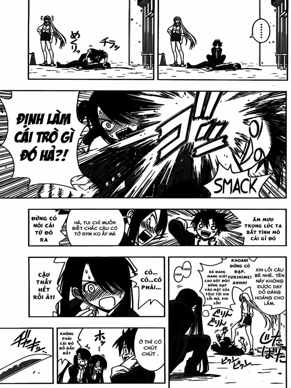 Truyện Tranh Lựa Chọn Phân Kỳ - Uq Holder! trang 9