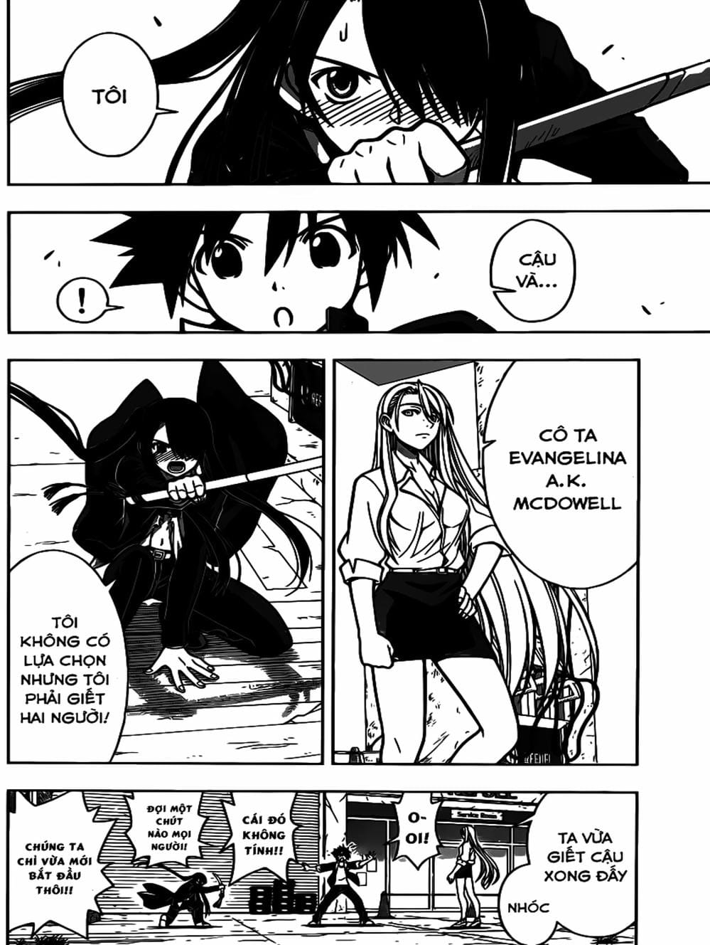 Truyện Tranh Lựa Chọn Phân Kỳ - Uq Holder! trang 9