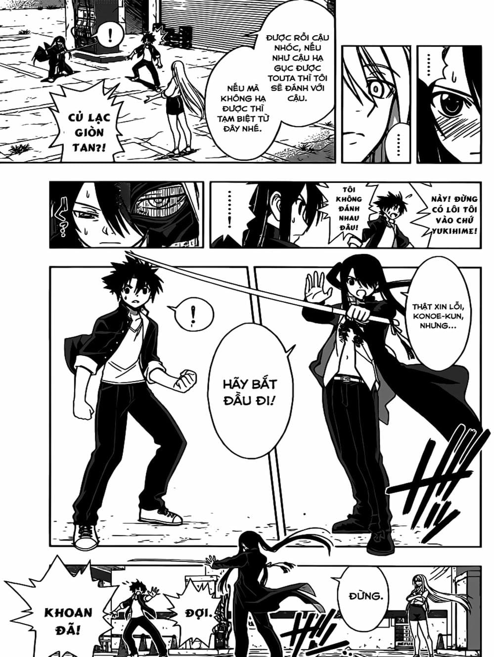 Truyện Tranh Lựa Chọn Phân Kỳ - Uq Holder! trang 9