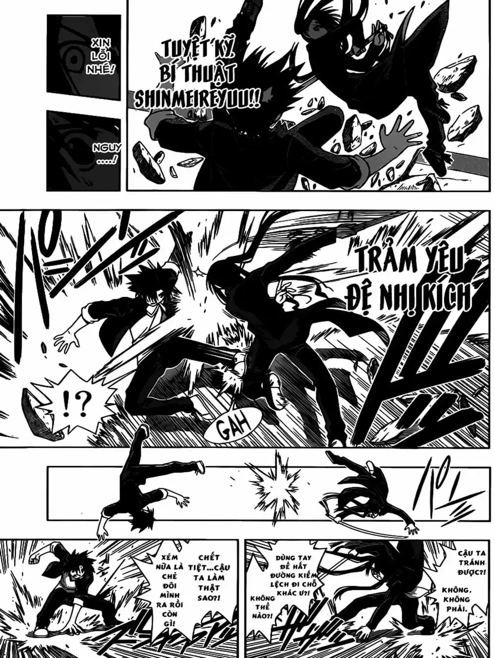 Truyện Tranh Lựa Chọn Phân Kỳ - Uq Holder! trang 9