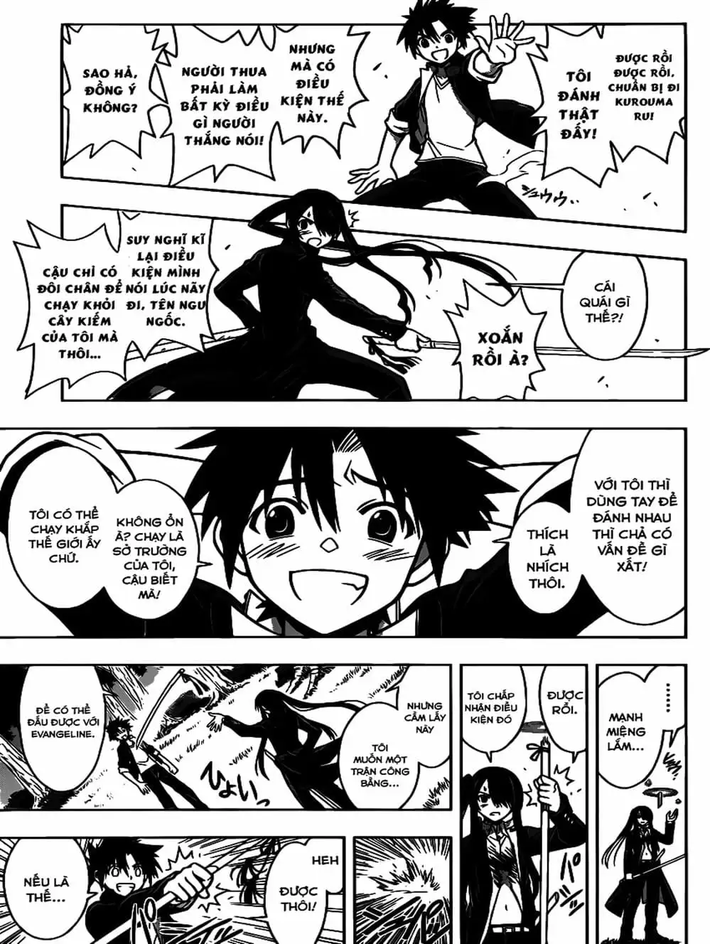 Truyện Tranh Lựa Chọn Phân Kỳ - Uq Holder! trang 9