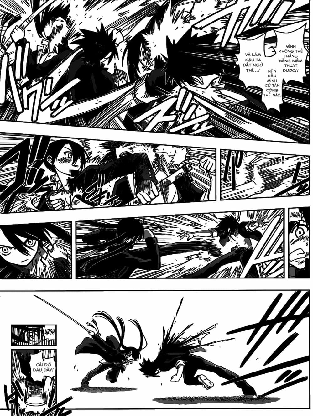 Truyện Tranh Lựa Chọn Phân Kỳ - Uq Holder! trang 9