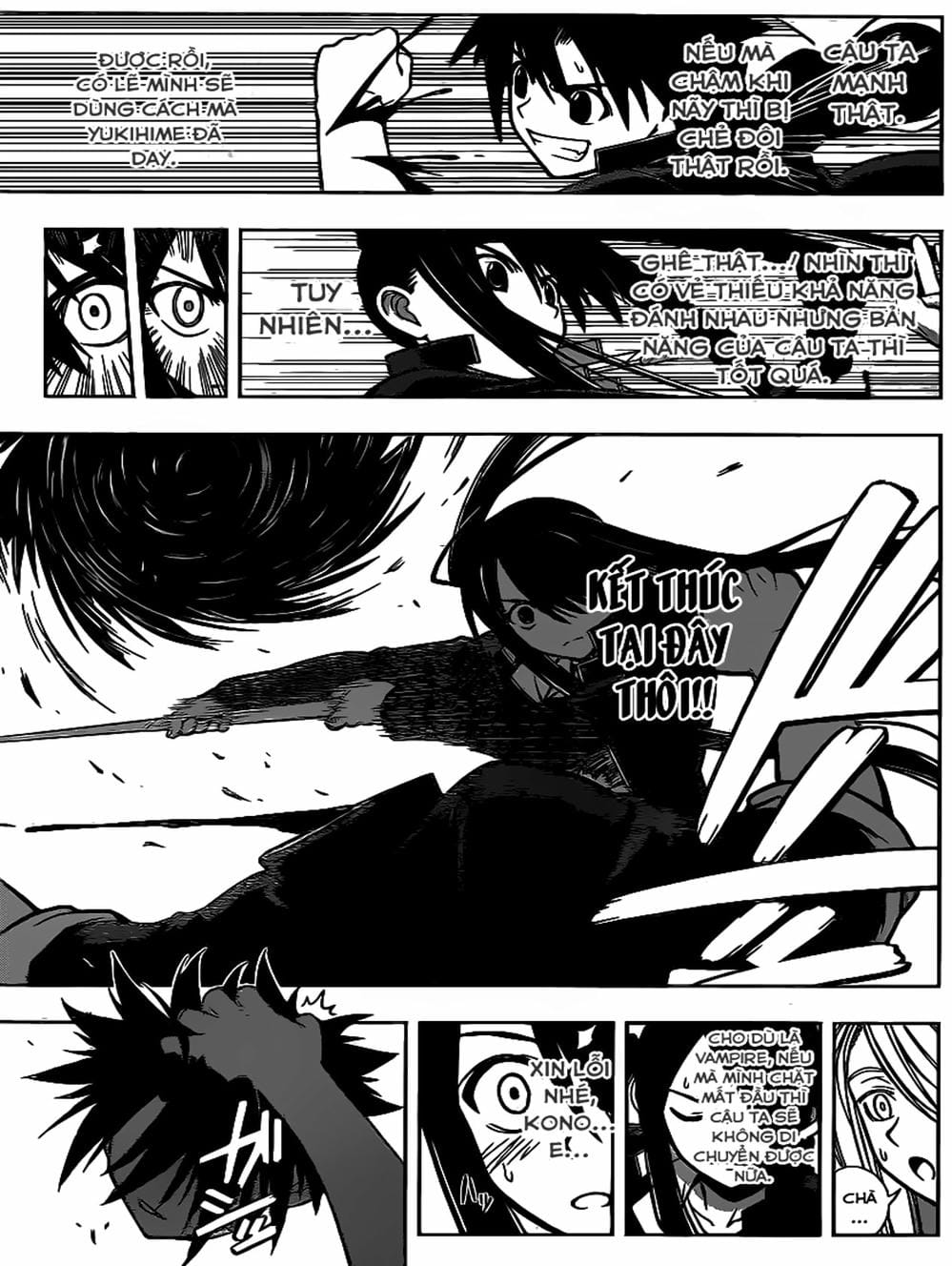 Truyện Tranh Lựa Chọn Phân Kỳ - Uq Holder! trang 9