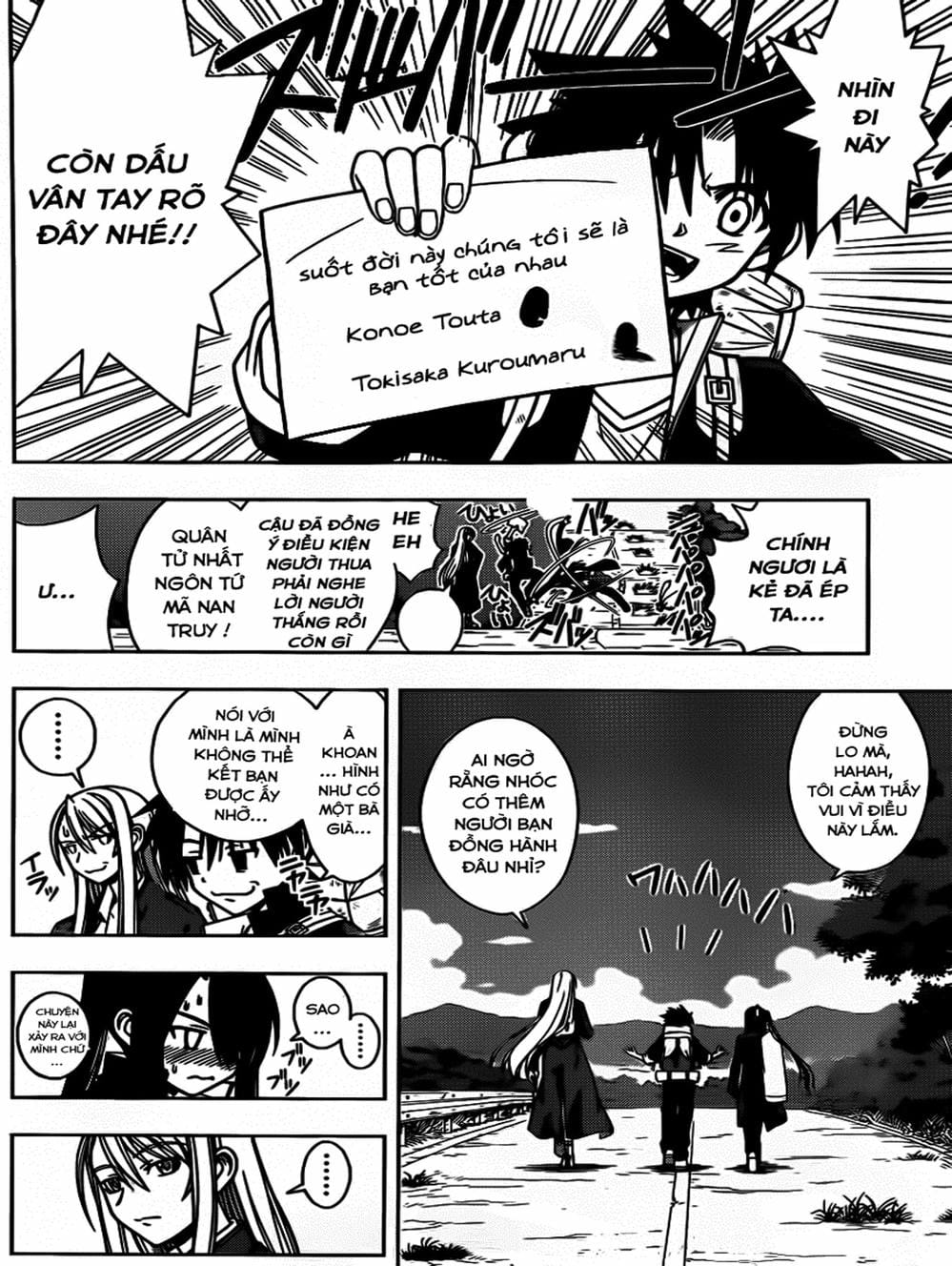 Truyện Tranh Lựa Chọn Phân Kỳ - Uq Holder! trang 9