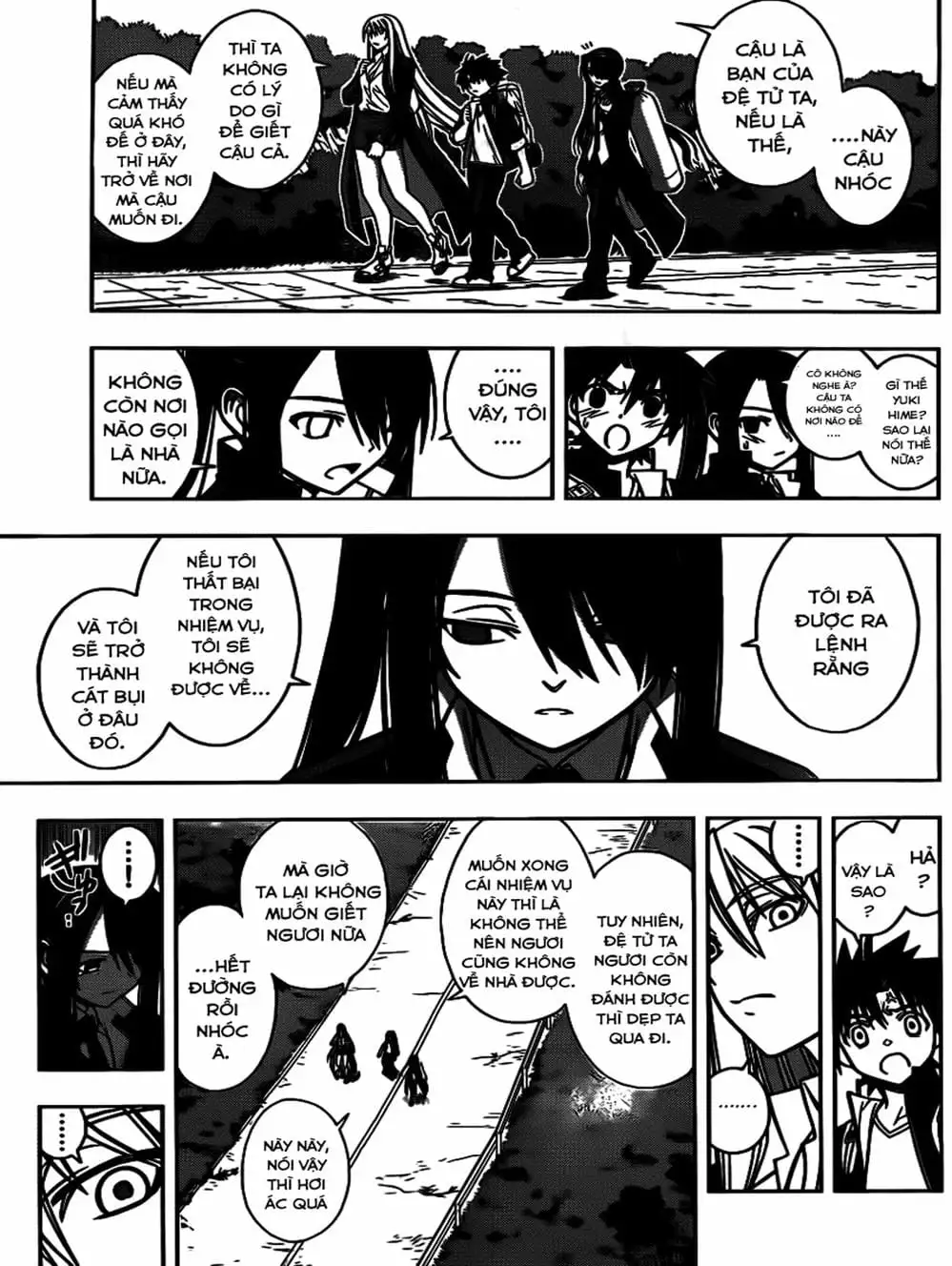 Truyện Tranh Lựa Chọn Phân Kỳ - Uq Holder! trang 9