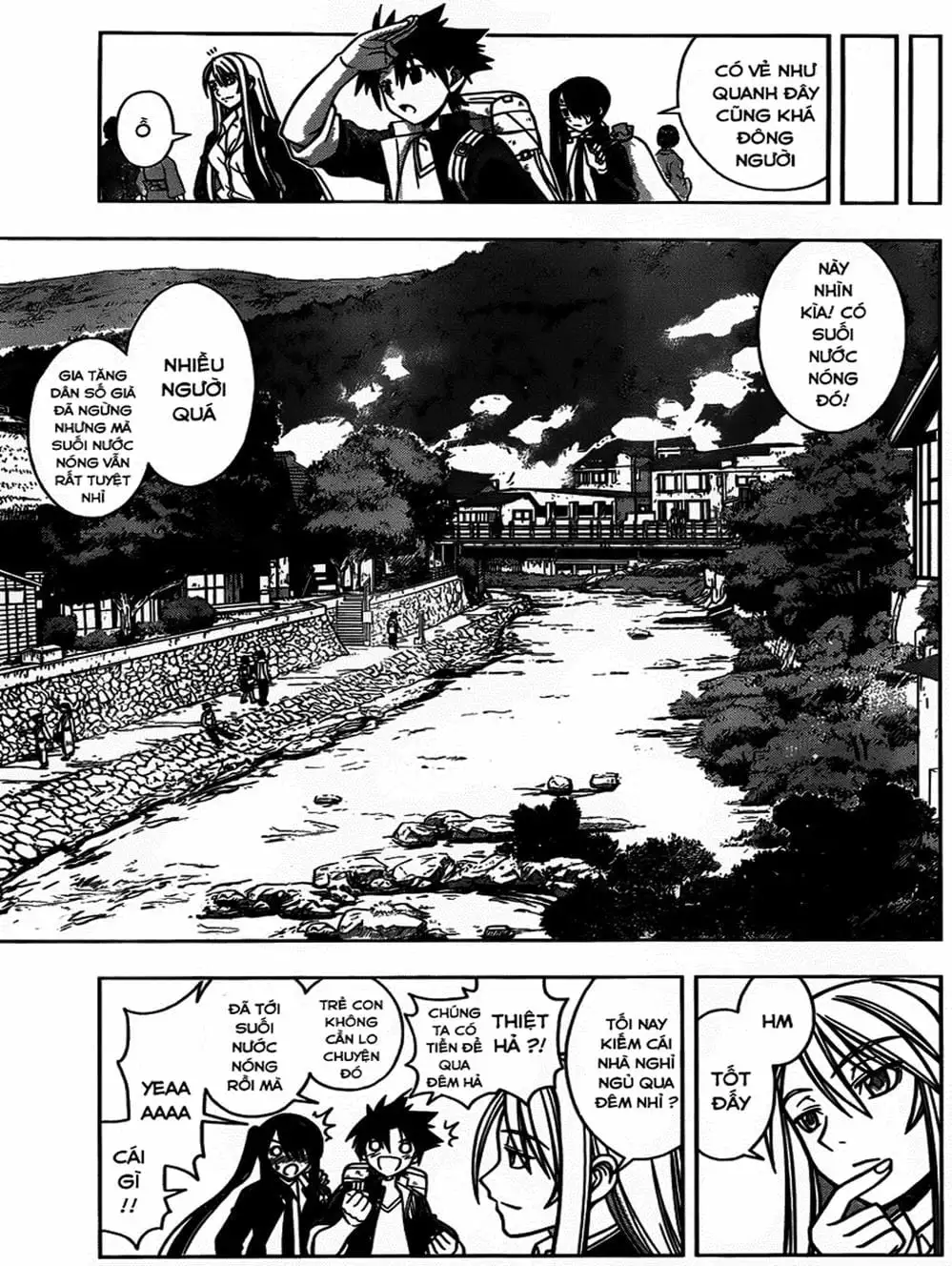 Truyện Tranh Lựa Chọn Phân Kỳ - Uq Holder! trang 9