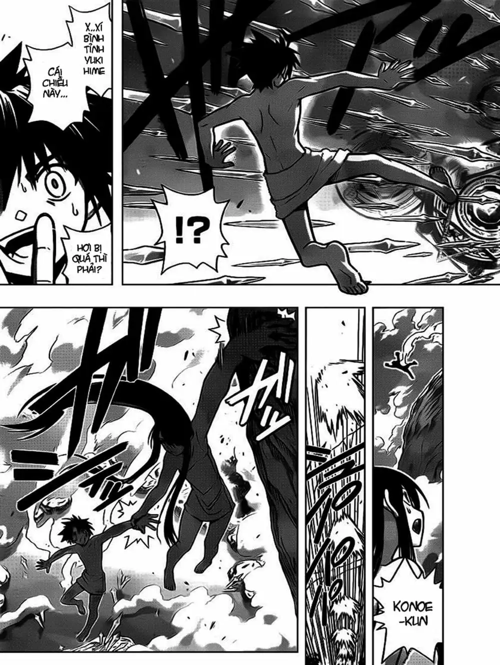 Truyện Tranh Lựa Chọn Phân Kỳ - Uq Holder! trang 9