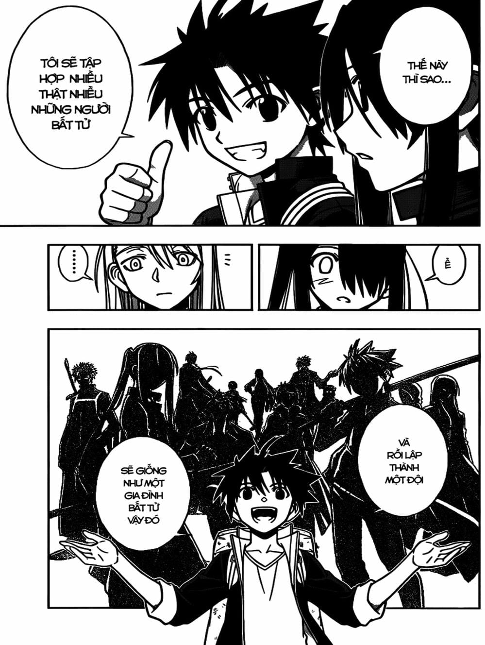 Truyện Tranh Lựa Chọn Phân Kỳ - Uq Holder! trang 9