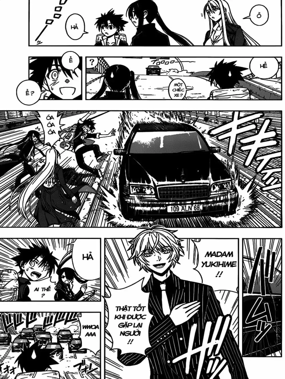 Truyện Tranh Lựa Chọn Phân Kỳ - Uq Holder! trang 9