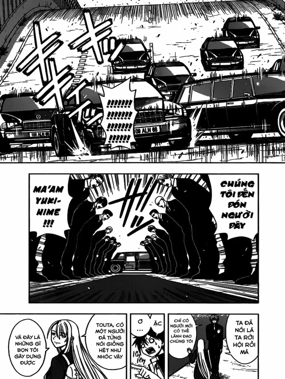 Truyện Tranh Lựa Chọn Phân Kỳ - Uq Holder! trang 9