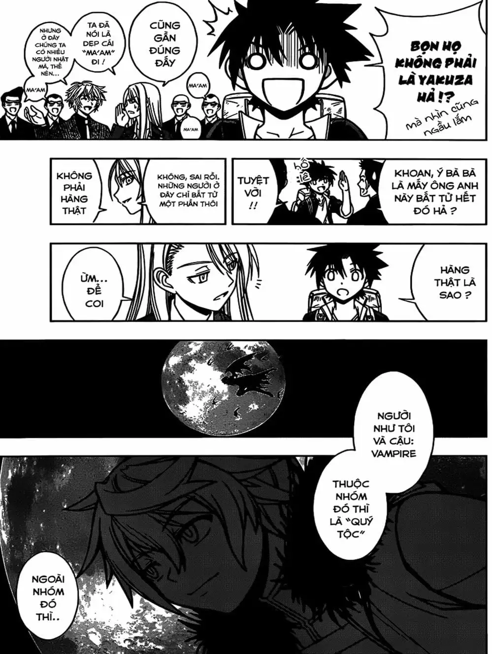 Truyện Tranh Lựa Chọn Phân Kỳ - Uq Holder! trang 9