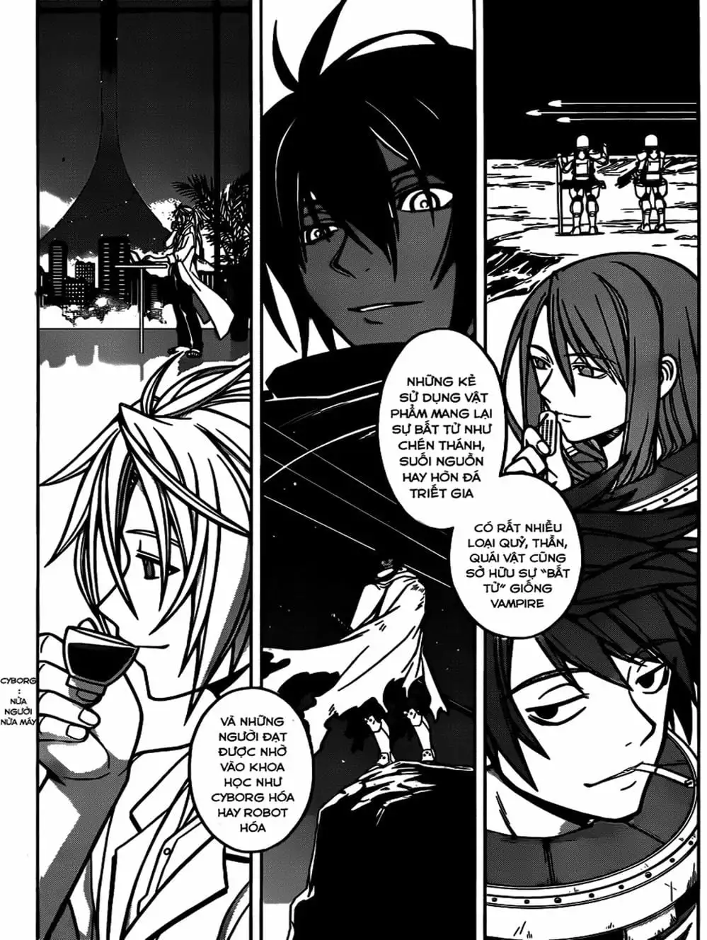 Truyện Tranh Lựa Chọn Phân Kỳ - Uq Holder! trang 9