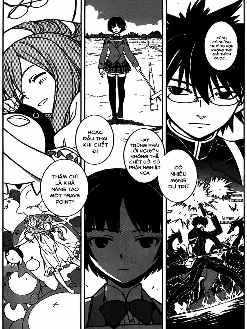Truyện Tranh Lựa Chọn Phân Kỳ - Uq Holder! trang 9